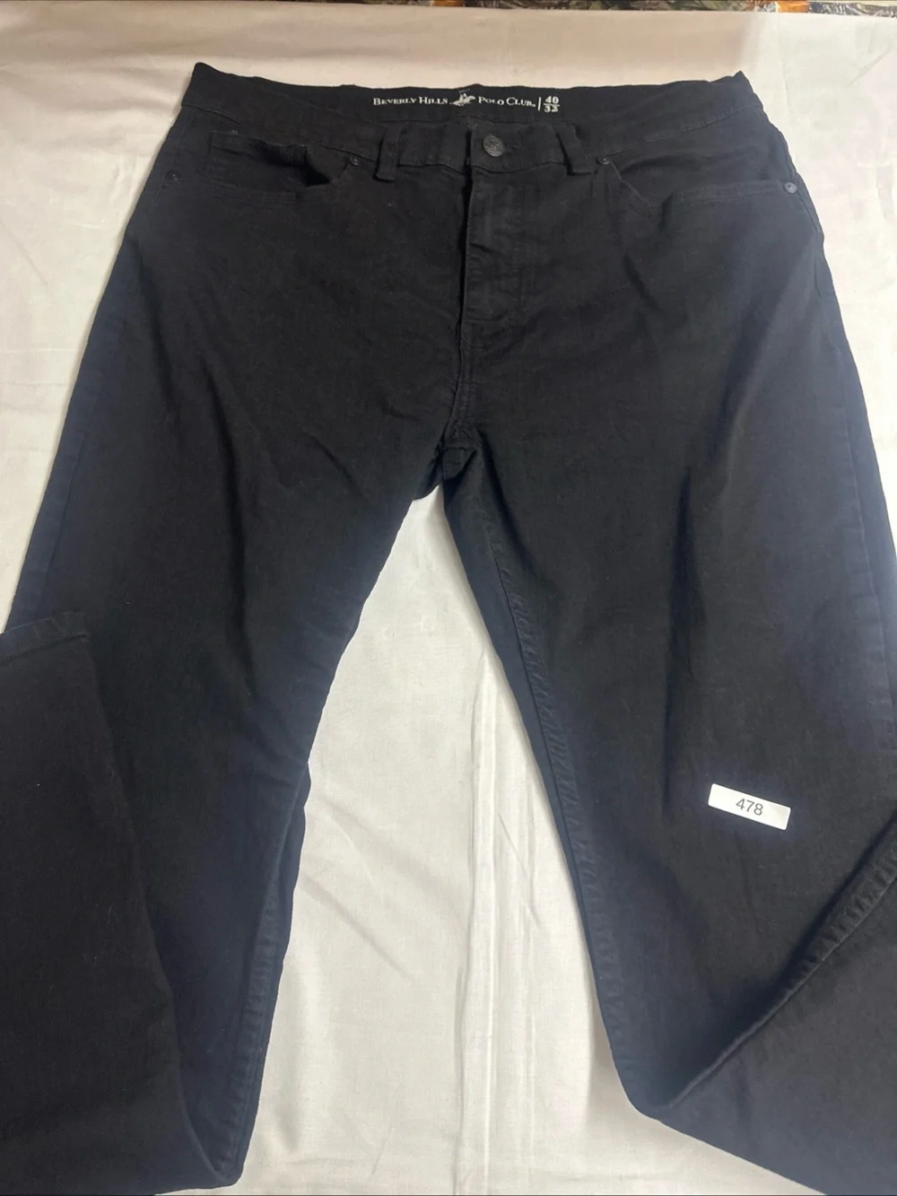 Beverly Hills Polo Club Men's Black Jeans